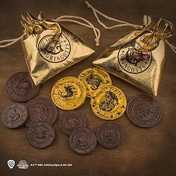 【希少】USJ ハリーポッター グリンゴッツ銀行 コイン 公式】グリンゴッツ銀行コインセット | ハリー・ポッター